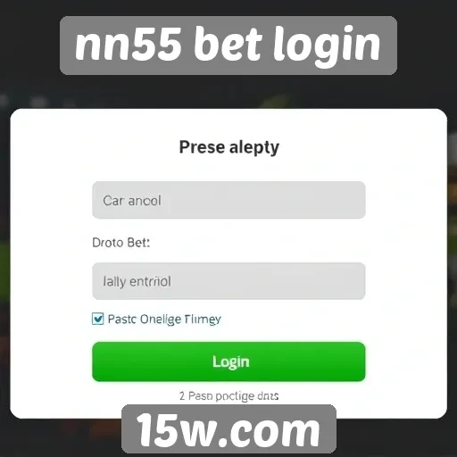 Exploração das funcionalidades do site nn55 bet login
